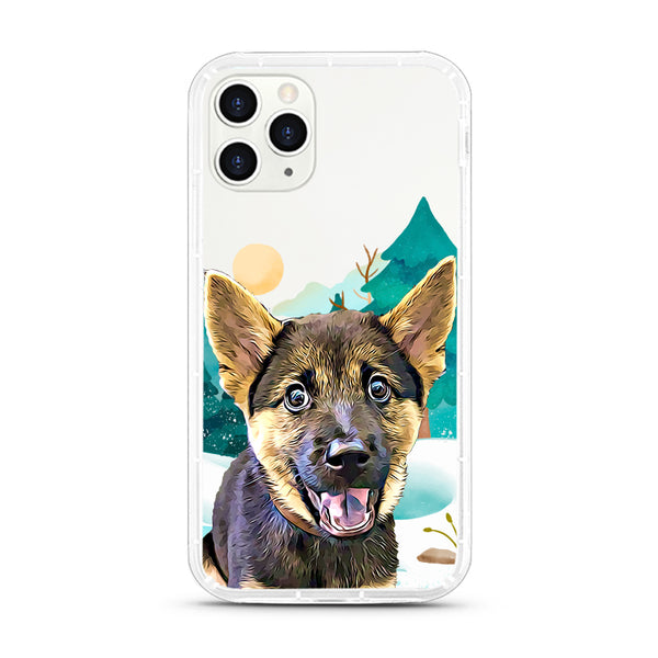iPhone Aseismic Case - Snow Forest