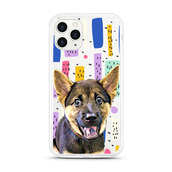 iPhone Aseismic Case - Modern Painting 2
