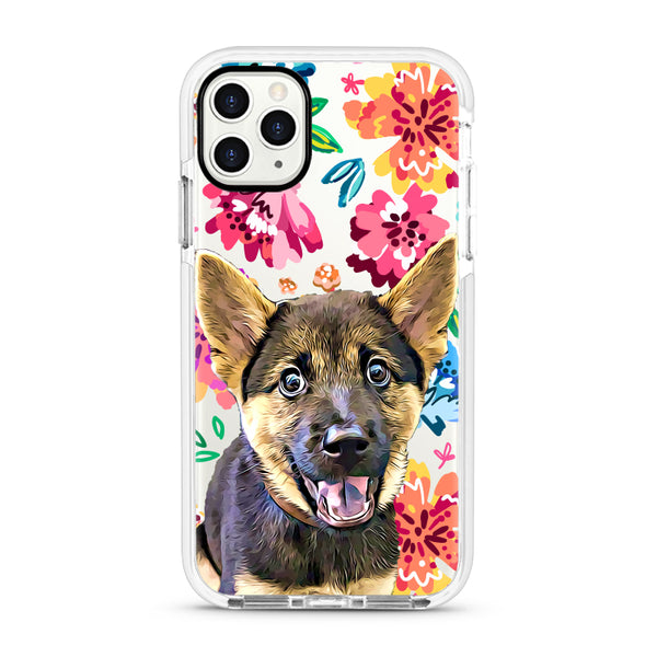 iPhone Ultra-Aseismic Case - Art Floral 4