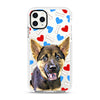 iPhone Ultra-Aseismic Case - Bones With Hearts