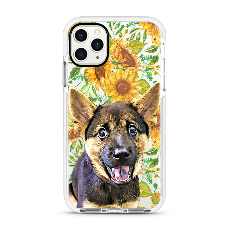 iPhone Ultra-Aseismic Case - Sunflowers Painting