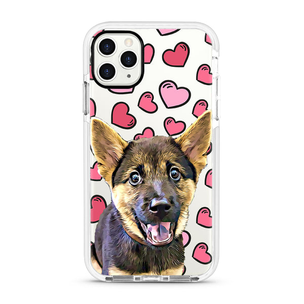 iPhone Ultra-Aseismic Case - Hearts and Hearts