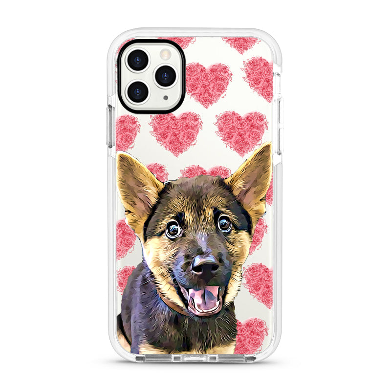 iPhone Ultra-Aseismic Case - The Floral Heart