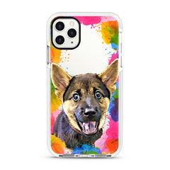 iPhone Ultra-Aseismic Case - Watercolor Frame