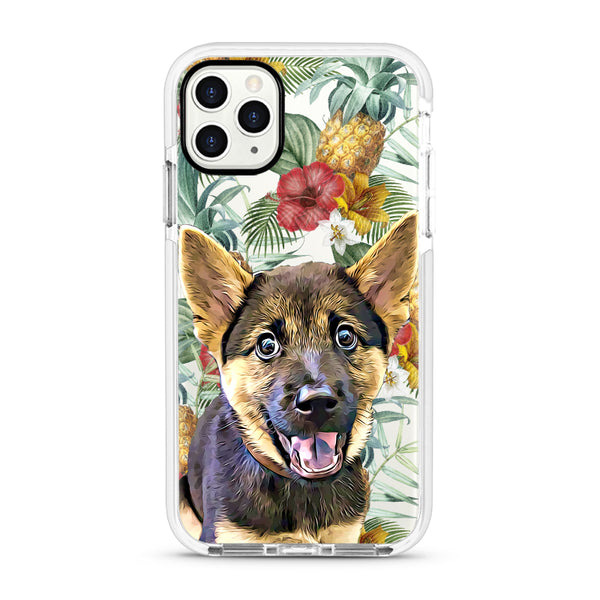 iPhone Ultra-Aseismic Case - Pineapple Tropical 3