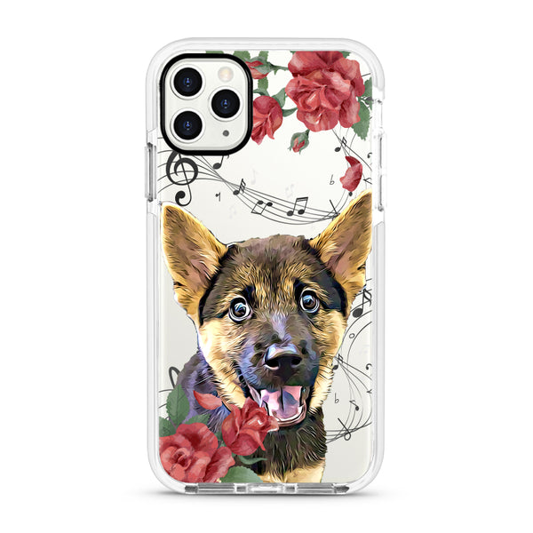 iPhone Ultra-Aseismic Case - Musical Floral