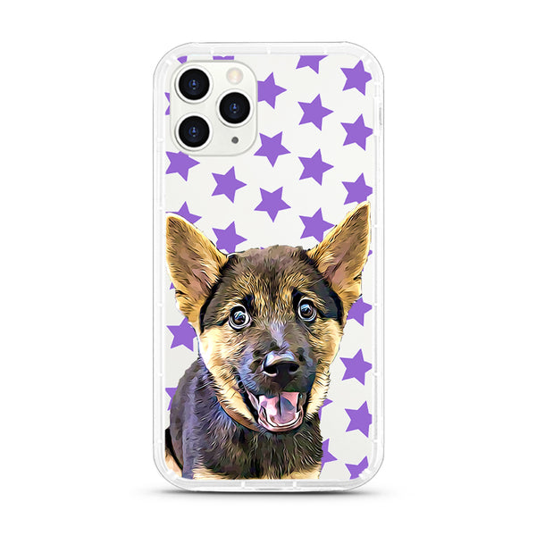 iPhone Aseismic Case - Purple Star