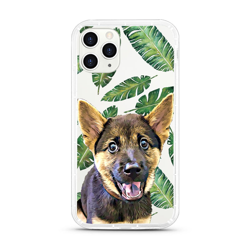 iPhone Aseismic Case - Leaves Pattern Design
