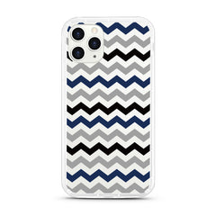 iPhone Aseismic Case - Blue Scandinavian Pattern