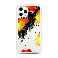 iPhone Aseismic Case - Abstract Fire Water Paint