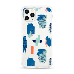 iPhone Aseismic Case - Blue Abstract Paintings