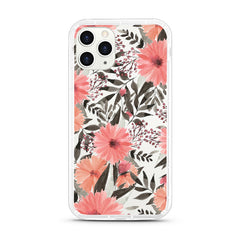 iPhone Aseismic Case - Lilac Pink Floral