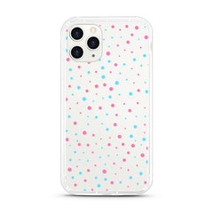 iPhone Aseismic Case - Pink and Blue Dots