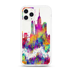 iPhone Aseismic Case - New York In Watercolor