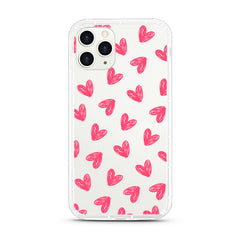 iPhone Aseismic Case - Pretty Hearts Pattern