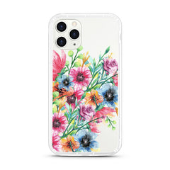 iPhone Aseismic Case - Water Paint Floral