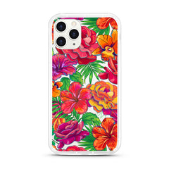 iPhone Aseismic Case - Scarlet Red Floral