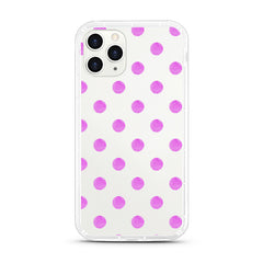 iPhone Aseismic Case - Purple Dots