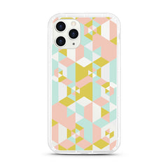 iPhone Aseismic Case - Pink Geometric Blocks
