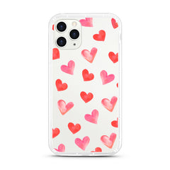 iPhone Aseismic Case - Girly Hearts