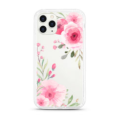 iPhone Aseismic Case - Big Pink Flowers