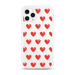 iPhone Aseismic Case - Pretty Hearts Pattern 2