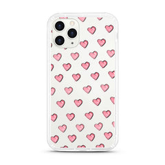 iPhone Aseismic Case - Pink Hearts