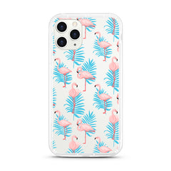 iPhone Aseismic Case - Elegant Flamingos