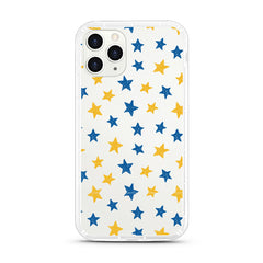 iPhone Aseismic Case - Blue And Yellow Stars