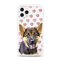 iPhone Aseismic Case - Pink Hearts