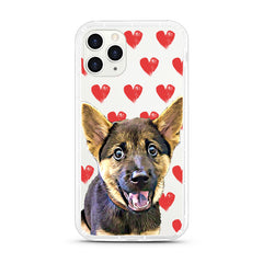 iPhone Aseismic Case - Pretty Hearts Pattern 2