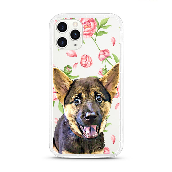 iPhone Aseismic Case - Poney Flower