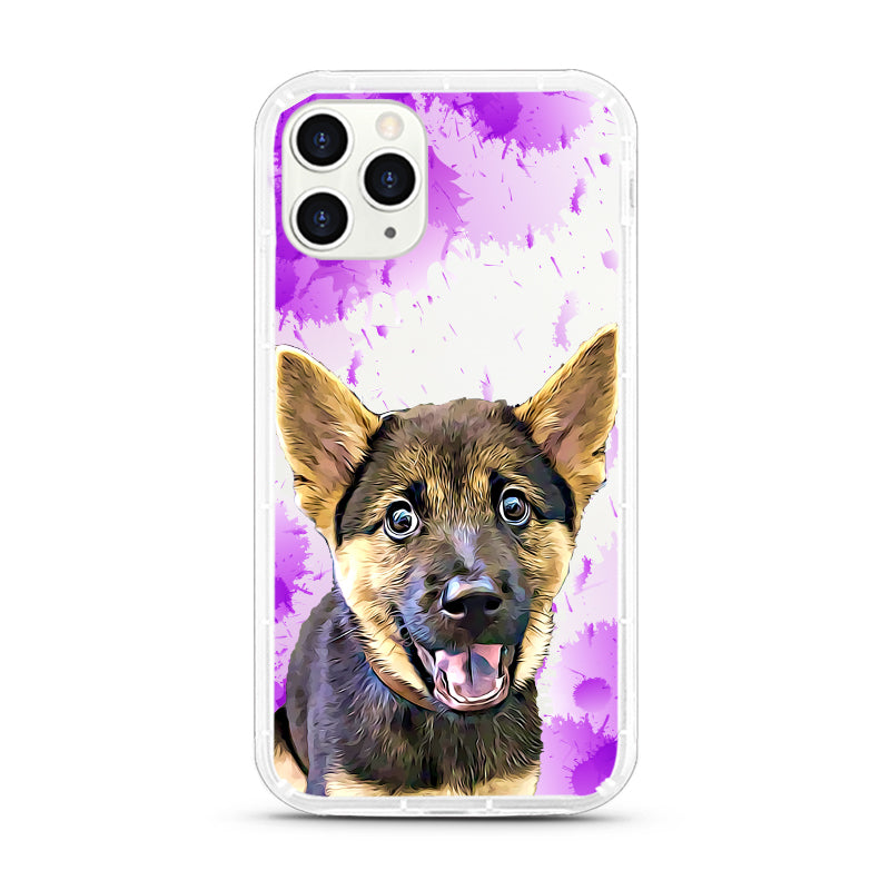 iPhone Aseismic Case - Purple splash