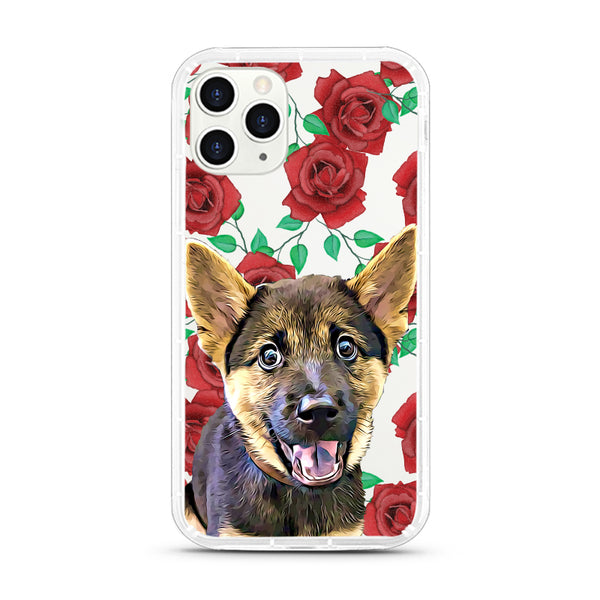 iPhone Aseismic Case - Rose Garden 2