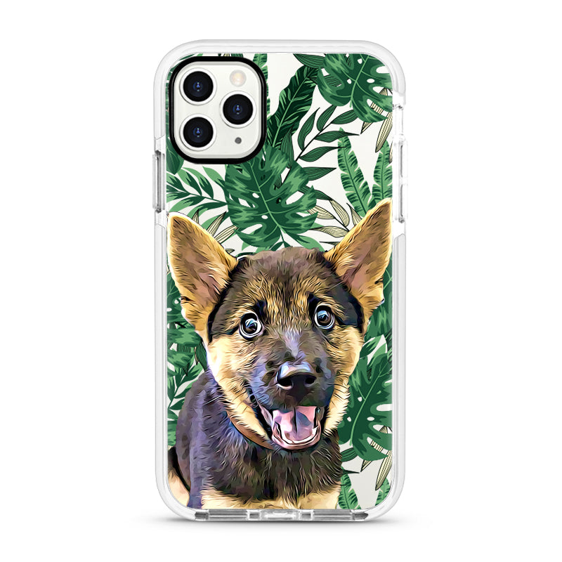 iPhone Ultra-Aseismic Case - Leaves Pattern Design 4