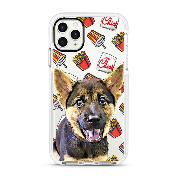 iPhone Ultra-Aseismic Case - Chicken and Fires
