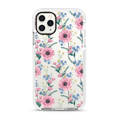 iPhone Ultra-Aseismic Case - Pink Wild Flower