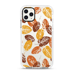 iPhone Ultra-Aseismic Case - Brown Leaf