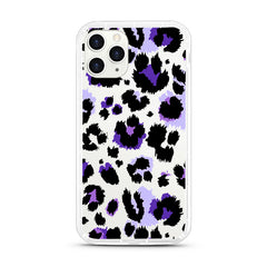 iPhone Aseismic Case - Purple Leopard Print