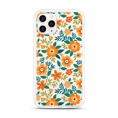 iPhone Aseismic Case - Orange Floral