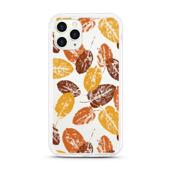 iPhone Aseismic Case - Brown Leaf