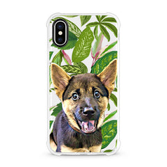 iPhone Aseismic Case - Summer Green Leaves