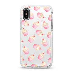 iPhone Ultra-Aseismic Case - Pink Cupcakes