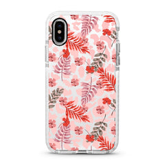 iPhone Ultra-Aseismic Case - Red and Pink Garden