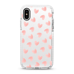 iPhone Ultra-Aseismic Case - Light Pink Heart