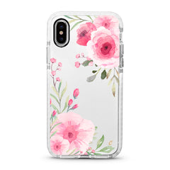 iPhone Ultra-Aseismic Case - Big Pink Flowers