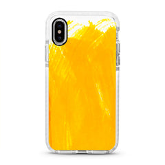 iPhone Ultra-Aseismic Case - Hand Painted Yellow