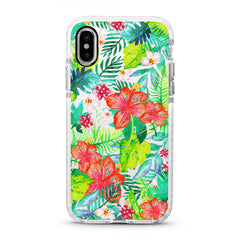 iPhone Ultra-Aseismic Case - Wild Tropical Forest in Watercolor