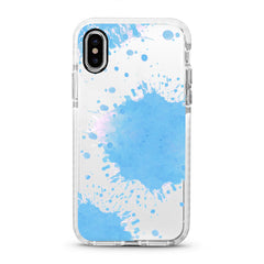 iPhone Ultra-Aseismic Case - Sky Blue Splash