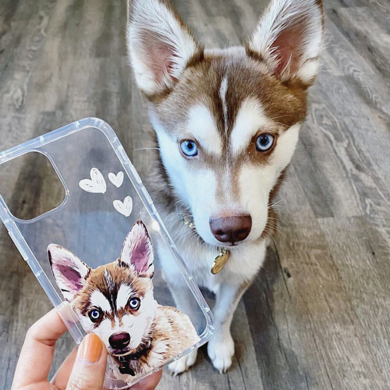 Custom Pet Phone Case | Dog Art & Cat Art Custom Pet Phone Case | Dog Art & Cat Art